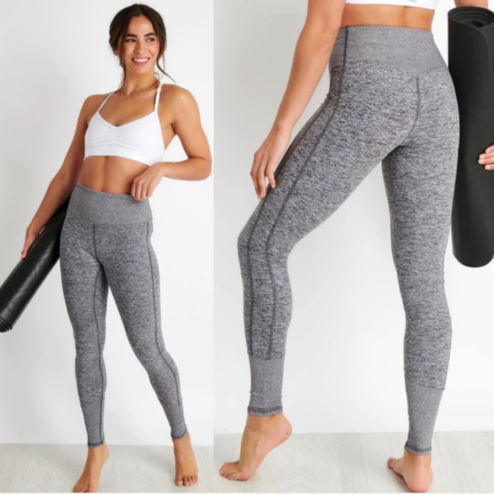 ALO Yoga High Rise Lounge Legging in Grey